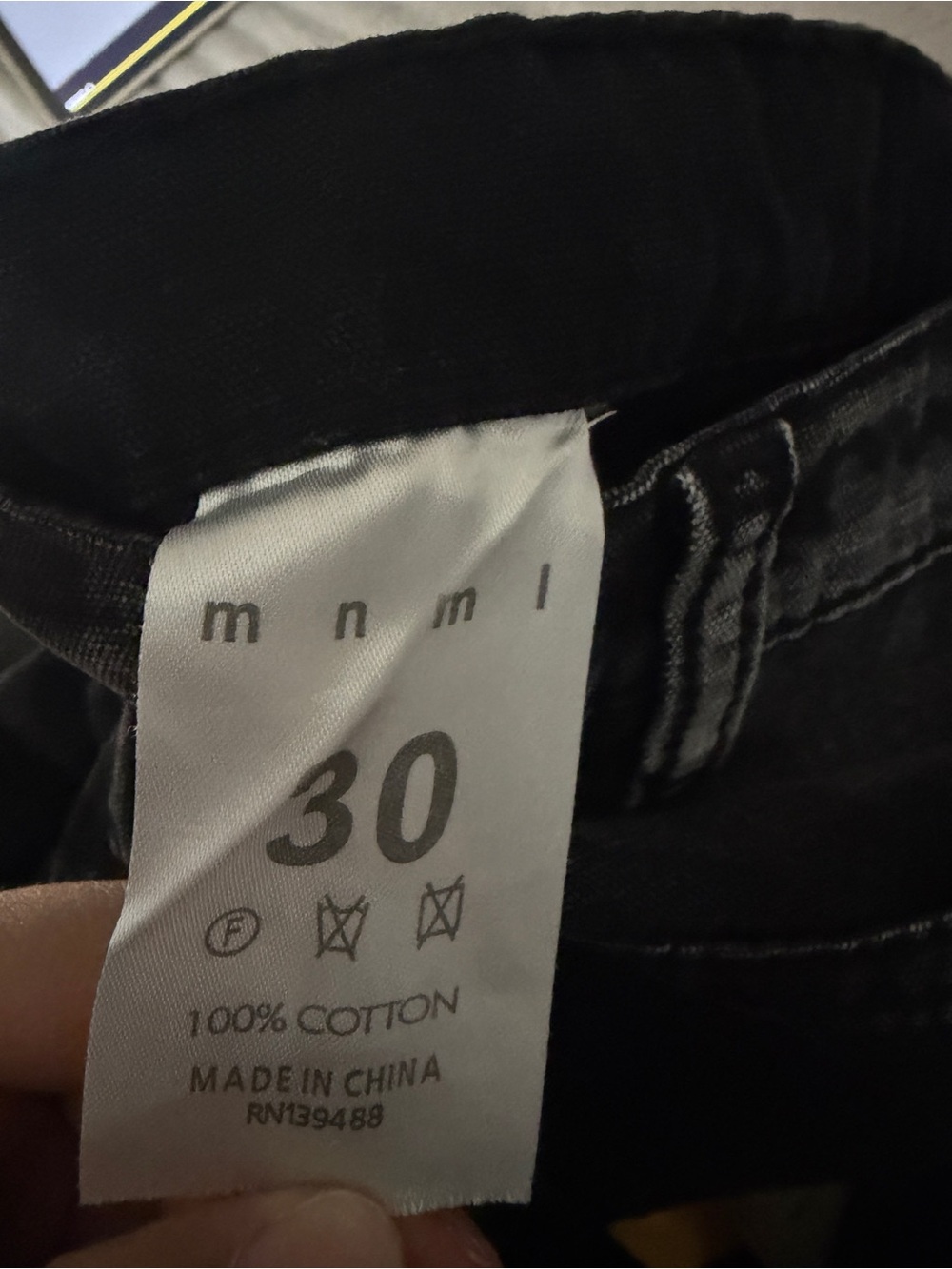 MNML Black Slim Men's Jeans